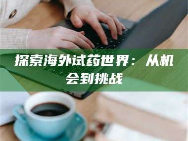 赤壁探索海外试药世界：从机会到挑战