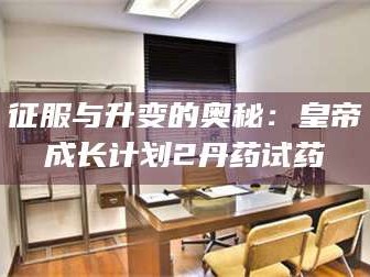 赤壁征服与升变的奥秘：皇帝成长计划2丹药试药