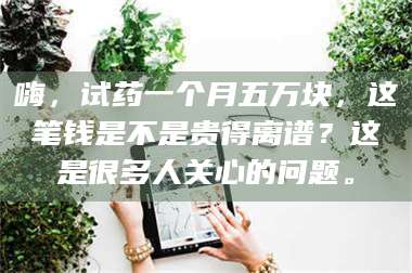 赤壁嗨,试药一个月五万块,这笔钱是不是贵得离谱?这是很多人关心的问题。 第1张 赤壁嗨,试药一个月五万块,这笔钱是不是贵得离谱?这是很多人关心的问题。 第1张