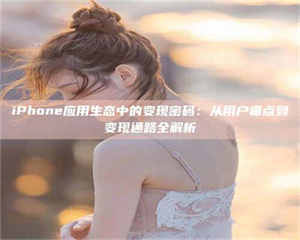 赤壁iPhone应用生态中的变现密码：从用户痛点到变现通路全解析 第1张