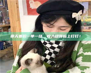 赤壁聊天兼职一单一结，收入稳得板上钉钉！ 第1张