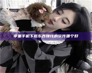 赤壁苹果手机下载东西赚钱的软件哪个好 第1张